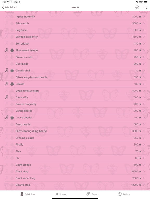 Screenshot #6 pour ACNH Pocket Wiki