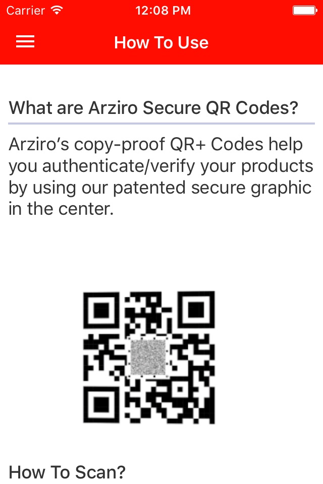 Arziro QR+ screenshot 2