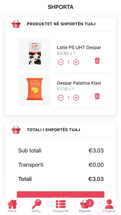 SPAR Kosova E-Commerce screenshot 4