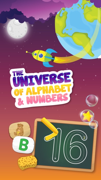 Universe of Alphabet & Numbers Screenshot on iOS