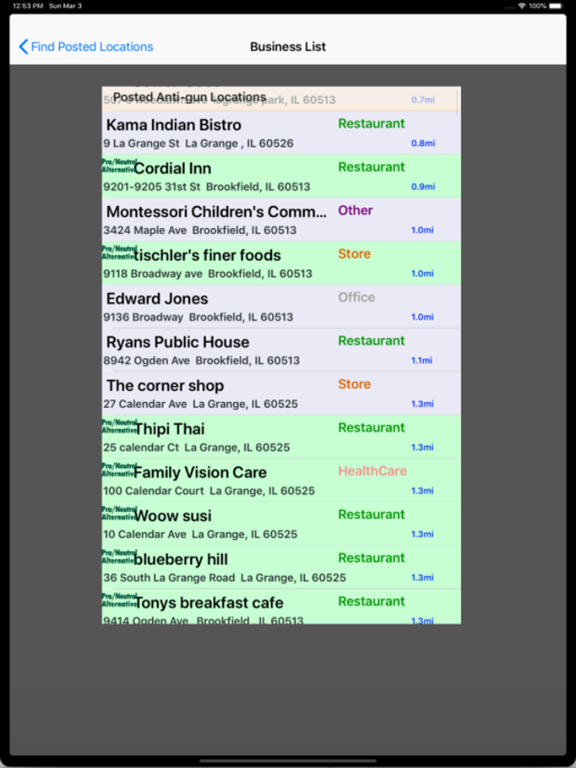 Screenshot #5 pour Posted! - List Pro & Anti-Gun