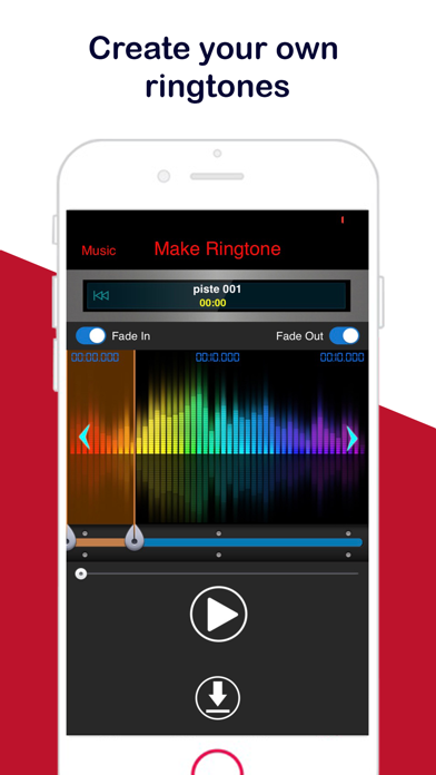 Ringtones: Music Maker&Editor screenshot 3