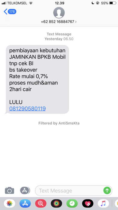 Anti SMS KTA screenshot 4