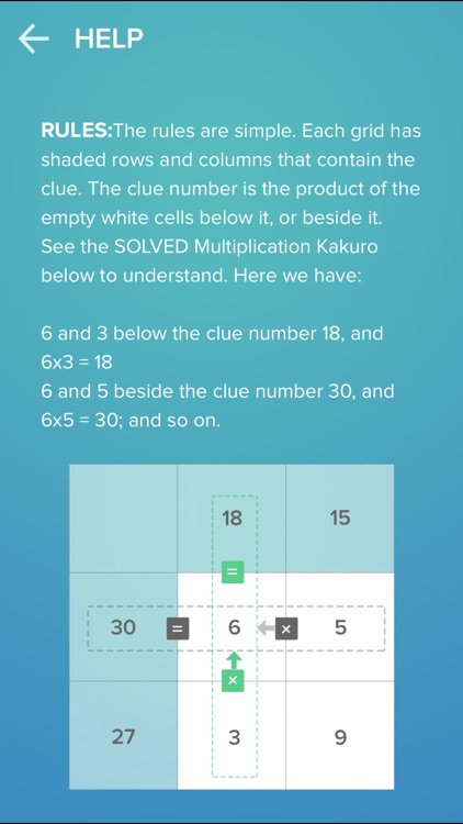 Multiplication Kakuro puzzle screenshot-5