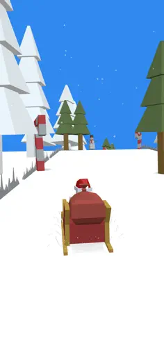 Xmas Santa Mad Sleigh Run - Screenshot 3