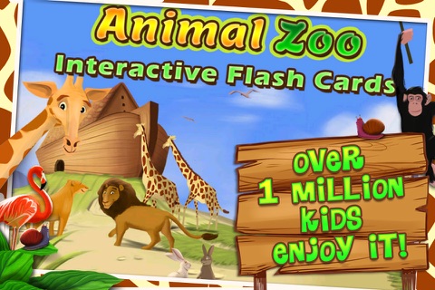 Zoo Animals Flash Cards - náhled