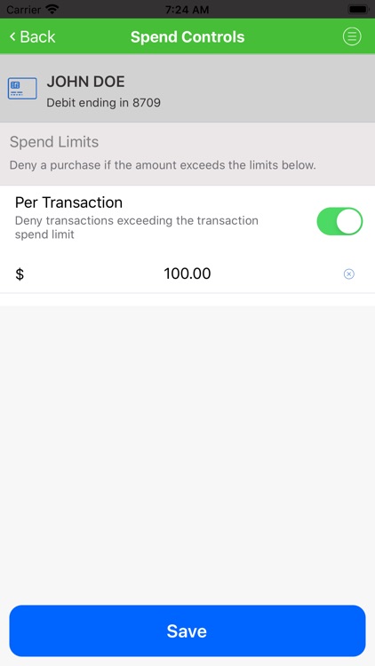 OpenBank Card Control screenshot-3