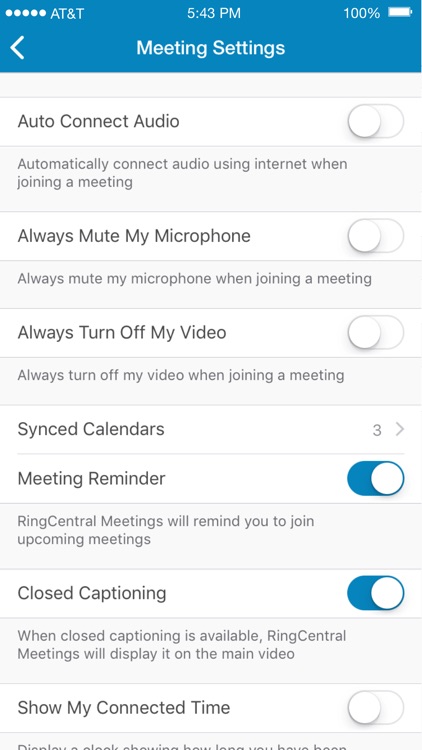 RingCentral Meetings screenshot-4