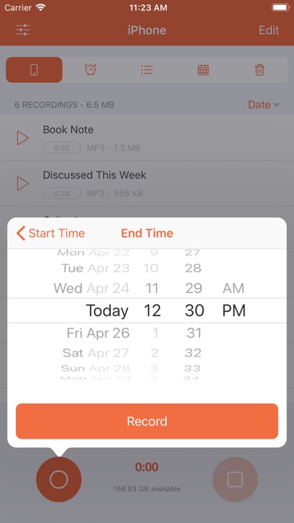 Voice Recorder HD - Recording screenshot-6