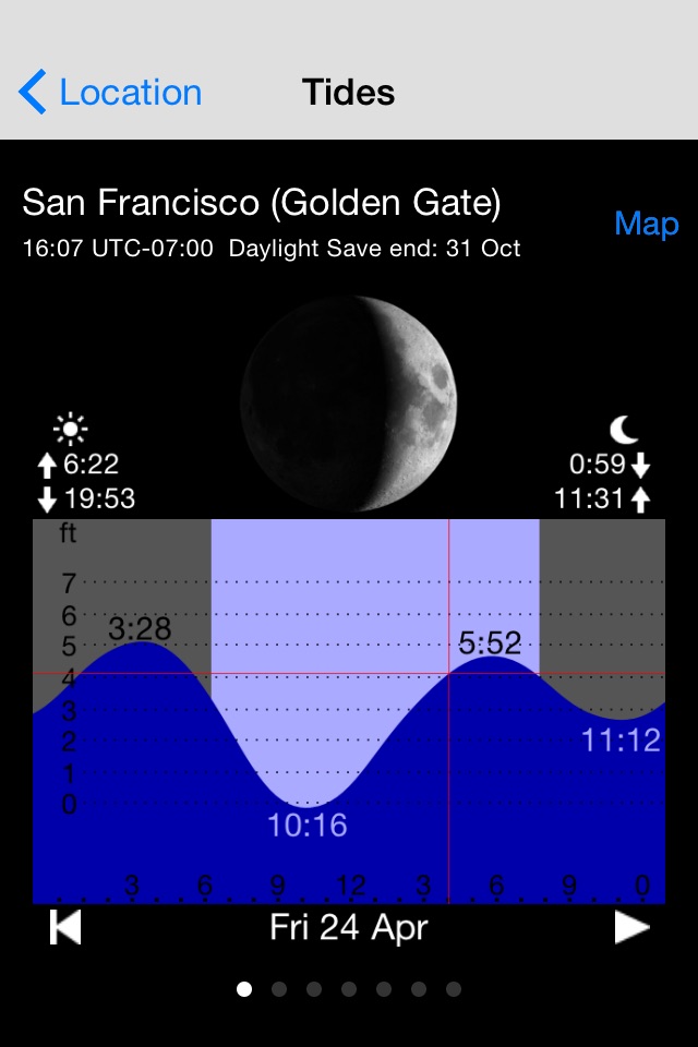 Tide Table Chart screenshot 4