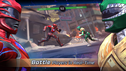 Screenshot from Power Rangers: Legacy Wars
