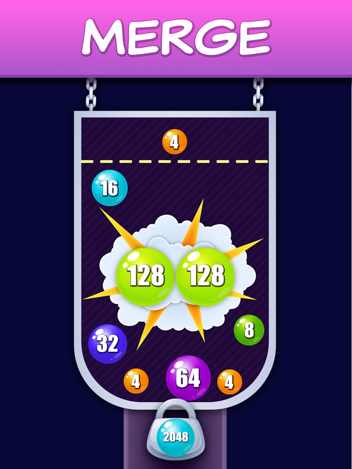 Merge Balls 4096