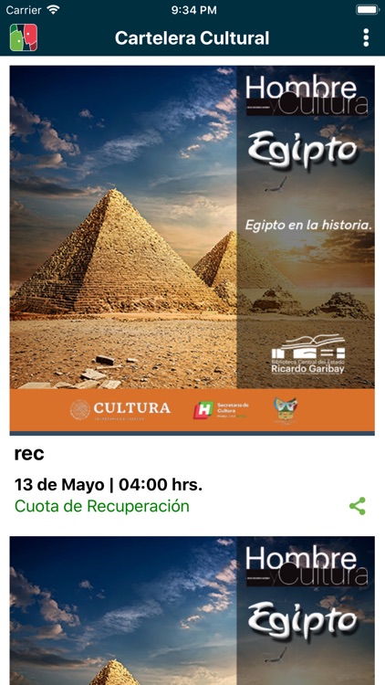 Cartelera Cultural de Hidalgo