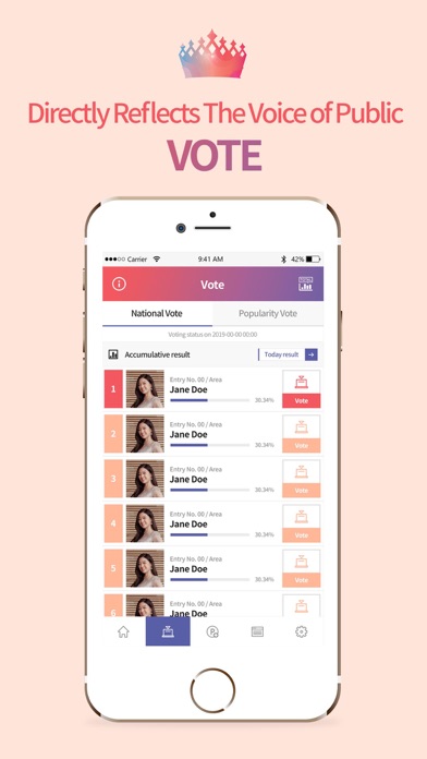 Miss Korea 2019 Official Vote screenshot 3