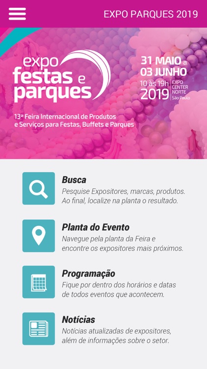 EXPO FESTAS E PARQUES 2019