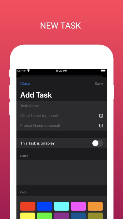 Tasck: work time calculator screenshot-3