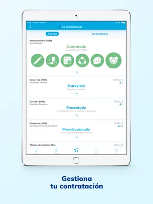 Immagine dello schermo 4 Eurofirms - Ofertas de trabajo iphone