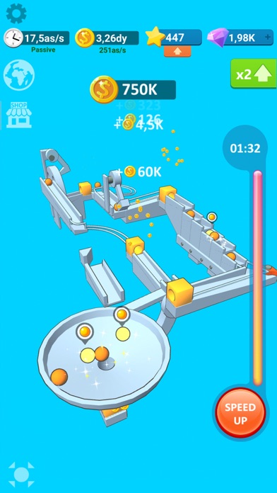 Balls Rollerz Idle 3D Puzzle screenshot 2