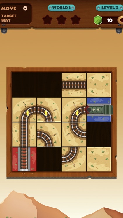 Unblock Train: Slide Puzzle