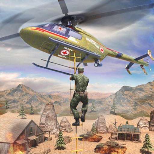 Army Copter People Savior icon