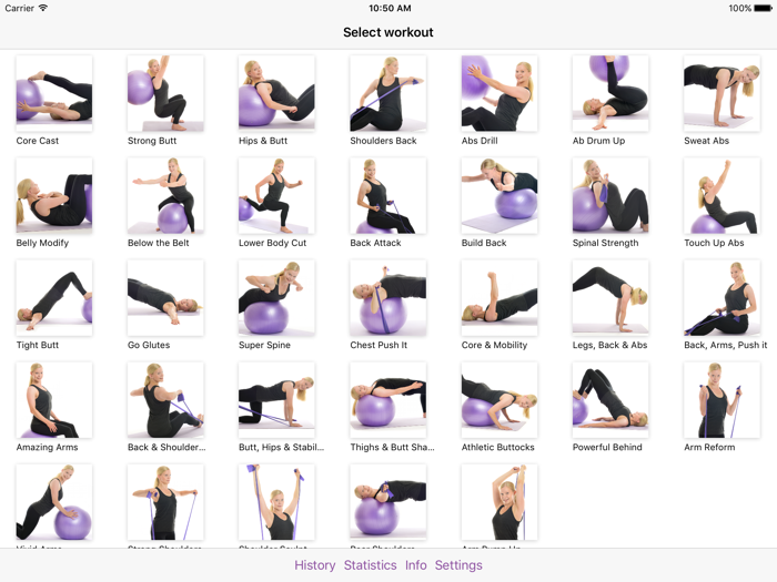 Training ball  exercise band