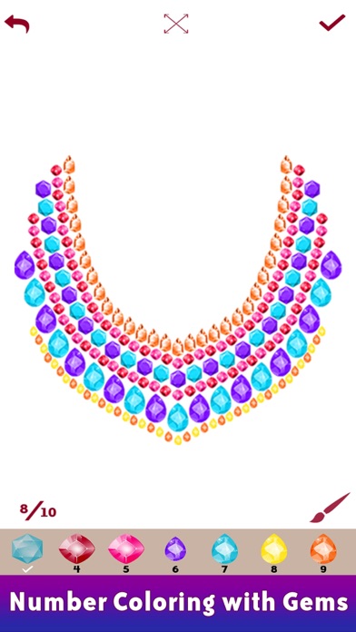 Gems Art Color By Number screenshot 3
