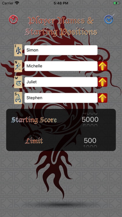 Mahjong Scorecard screenshot-5