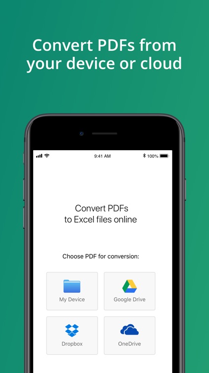 PDF to Excel Converter