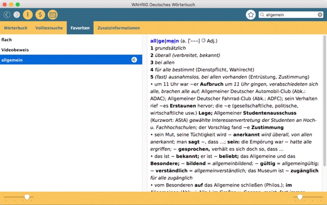 Wahrig Wörterbücher On The Mac App Store - 