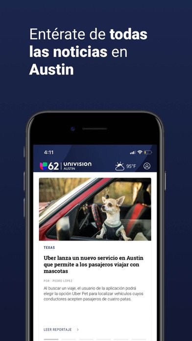 Univision 62 Austin screenshot 3