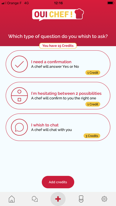 How to cancel & delete Oui Chef ! from iphone & ipad 3