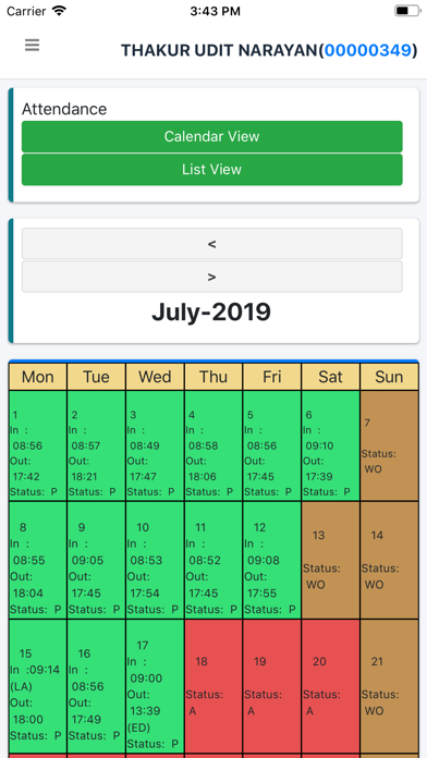 Starlink-LeaveManagementSystem screenshot 3