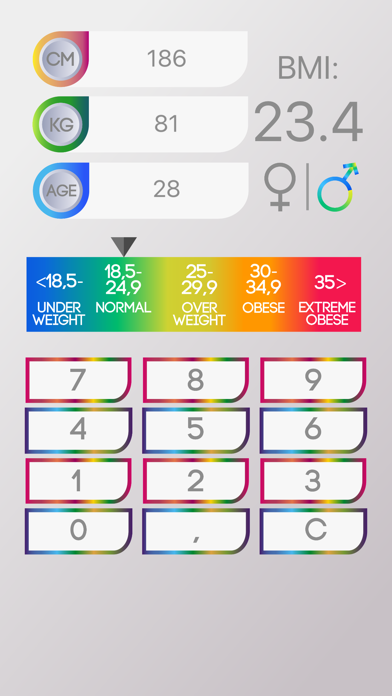 BMI Calculator Easy screenshot 2