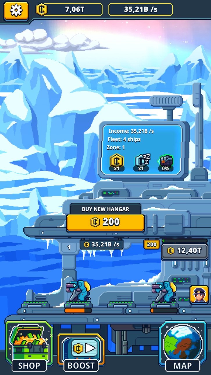 Idle Space: Tycoon - Free Hack screenshot 9 - iOS game interface