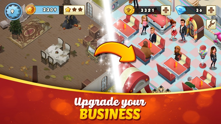 【图】Tasty Town – The Cooking Game(截图2) 【图】Tasty Town – The Cooking Game(截图2)