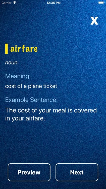 English Vocabulary : Airline