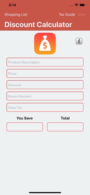 Posh Discount Calculator