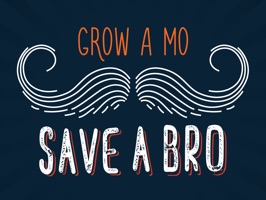 Movember Moustache Mo Stickers