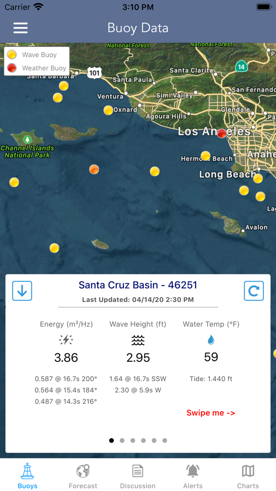 Marine Weather Forecast Pro App for iPhone Free Download Marine