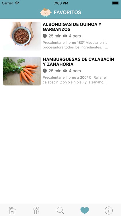 Happy Recipes - Comidas BLW screenshot-4