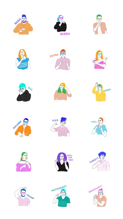 Urban ASL Stickers