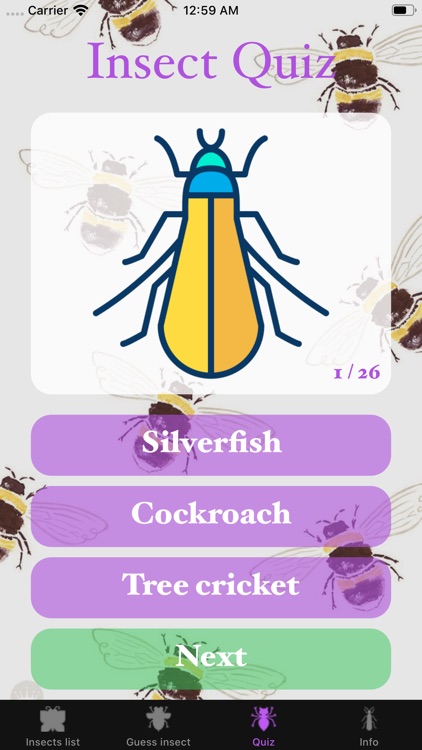 Guess insect quiz screenshot-3