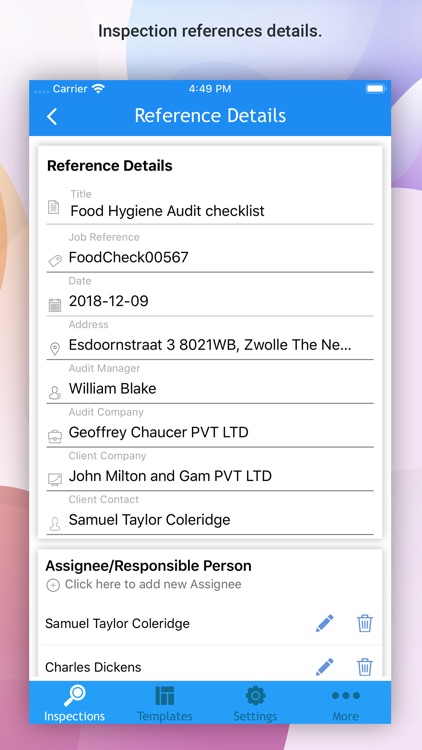 OnSite Checklist - Auditing screenshot-3
