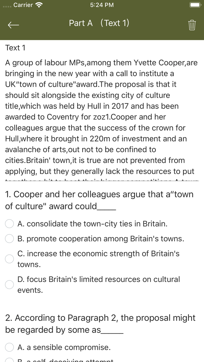 考研英语阅读理解真题 - 备战2017考研