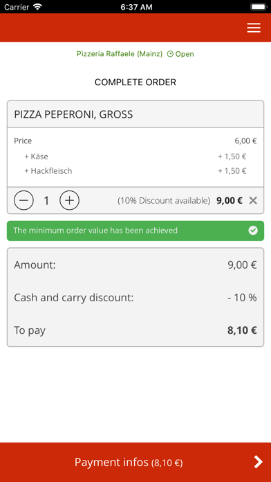 Pizzeria Raffaele screenshot 2