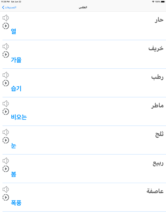 تعلم اللغة الكورية