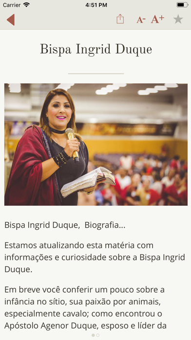 Bispa Ingrid Duque screenshot 4