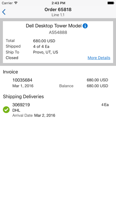 How to cancel & delete Sales Orders for EBS from iphone & ipad 4