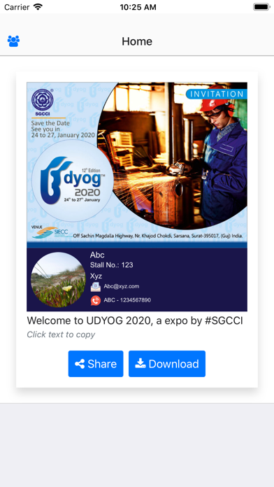 How to cancel & delete SGCCI Udyog Expo Frames from iphone & ipad 3