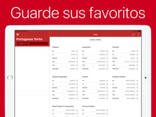 Captura 4 Verbos en Portugués iphone